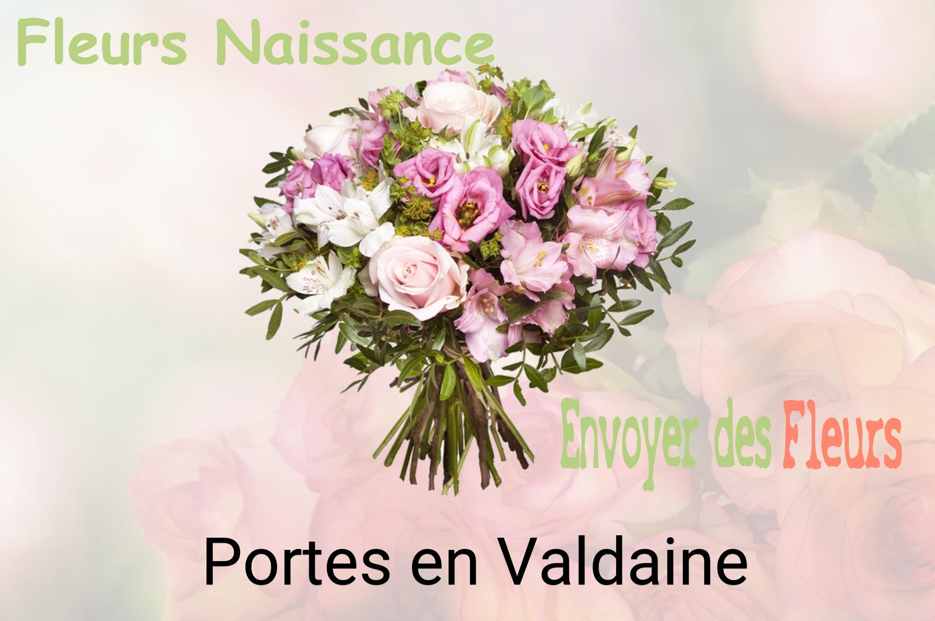 Bouquet de fleurs de naissance livré à Portes-en-Valdaine